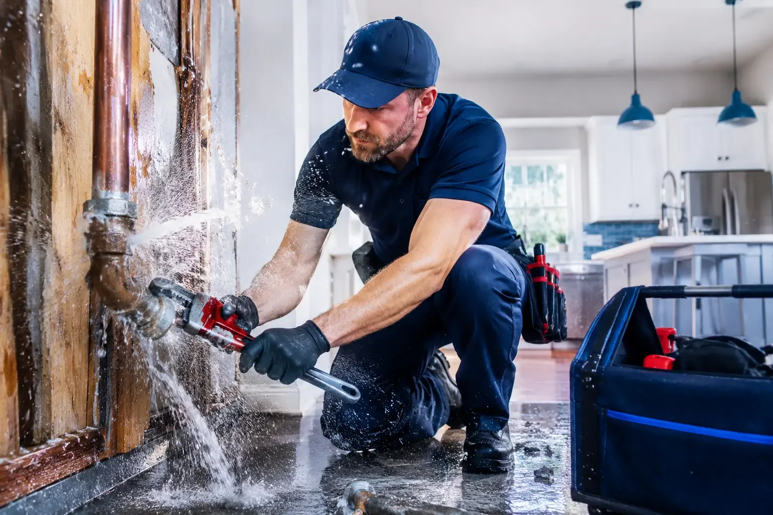 Local emergency pipe repair professionals in Dunlo, PA